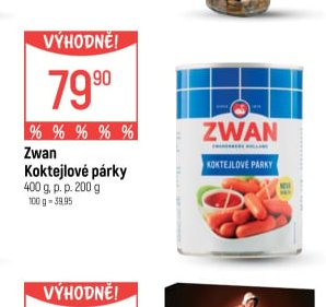 Zwan Koktejlové párky