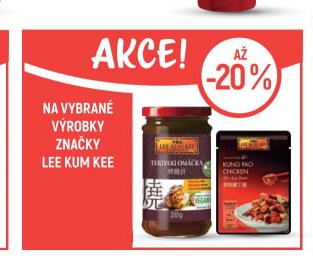 Na vybrané výrobky značky Lee Kum Kee