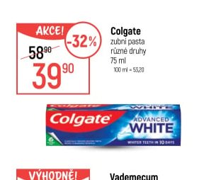 Colgate zubní pasta