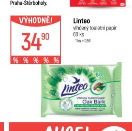 Linteo vlhčený toaletní papír