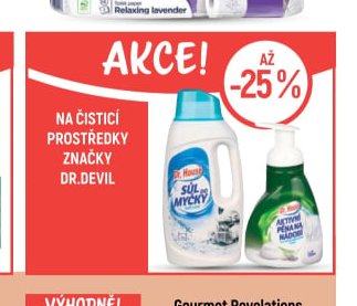 NA ČISTICÍ PROSTŘEDKY ZNAČKY DR.DEVIL