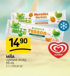 MÍŠA vybrané druhy