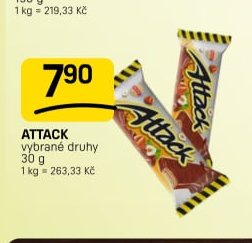 ATTACK vybrané druhy 30 g