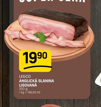 LE&CO ANGLICKÁ SLANINA LISOVANÁ