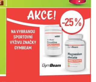GymBeam doplňky stravy