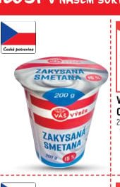 Váš Výběr Zakysaná smetana 200 g