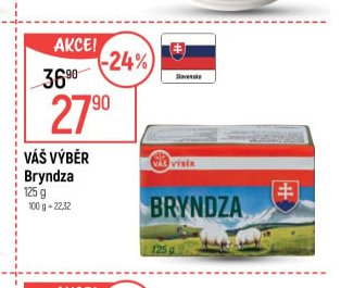 Váš Výběr Bryndza 125 g