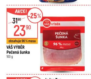 Váš Výběr Pečená šunka 100 g