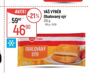 Váš Výběr Obalovaný sýr 230 g
