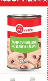 Váš Výběr Žampiony krájené