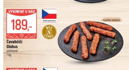 Čevabčiči Globus