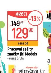 Pracovní sešity značky Jiri Models
