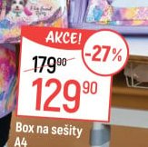 Box na sešity A4