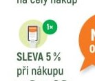 Sleva 5 % při nákupu se Scan&Go