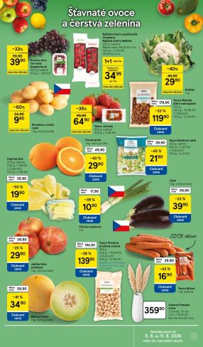 akční leták Tesco 5.8.2026-11.8.2026