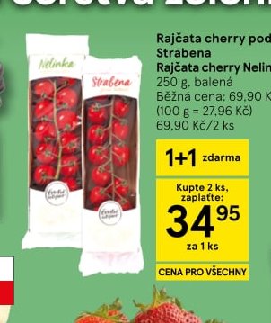 Rajčata cherry Nelinka