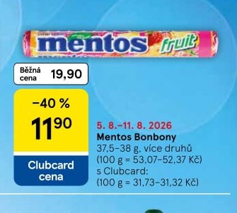 Mentos Bonbony