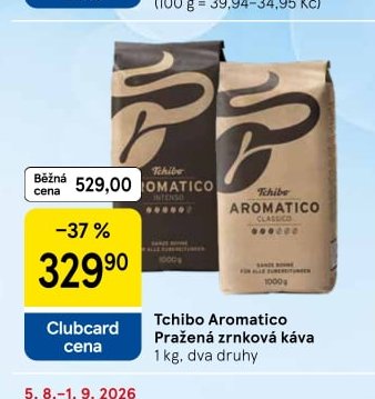 Tchibo Aromatico Pražená zrnková káva