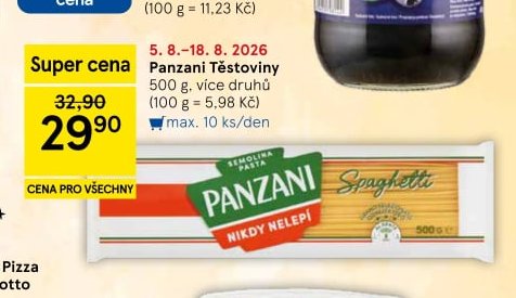 Panzani Těstoviny 500 g