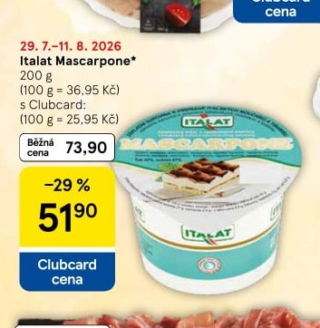Italat Mascarpone 200 g