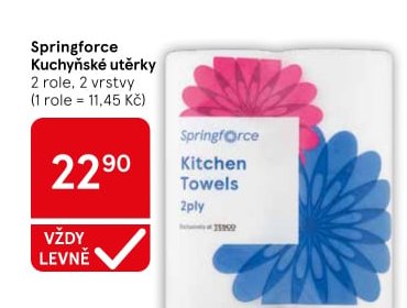 Springforce Kuchyňské utěrky