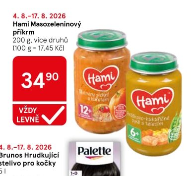 Hami Masozeleninový příkrm