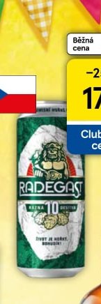 Radegast Rázná 10 0,5 l