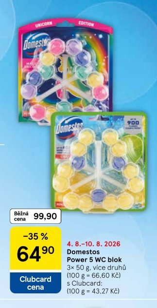Domestos Power 5 WC blok
