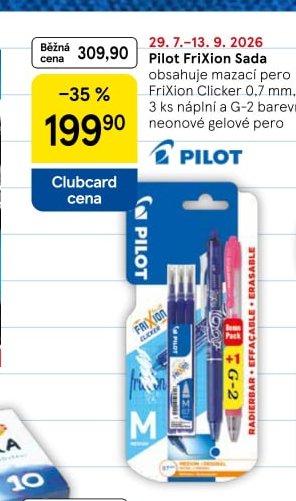 Pilot FriXion Sada