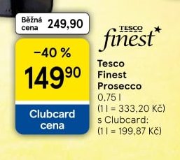 Tesco Finest Prosecco