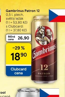 Gambrinus Patron 12