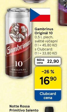 Gambrinus Originál 10