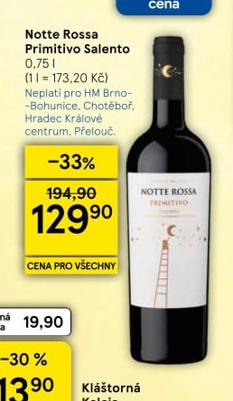 Notte Rossa Primitivo Salento