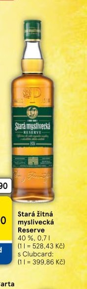 Stará žitná myslivecká Reserve