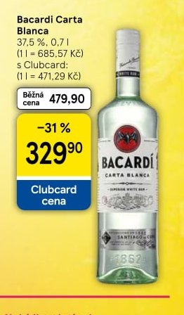 Bacardi Carta Blanca