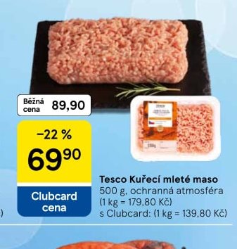 Tesco Kuřecí mleté maso