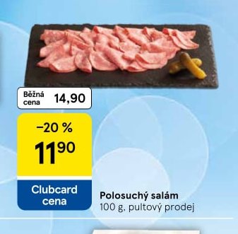 Polosuchý salám