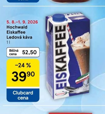 Hochwald Eiskaffee Ledová káva