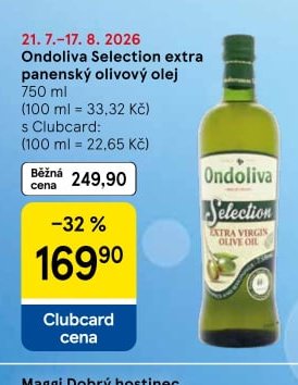 Ondoliva Selection extra panenský olivový olej
