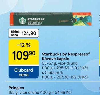 Starbucks by Nespresso® Kávové kapsle