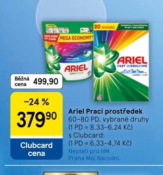 Ariel Prací prostředek