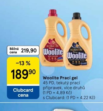 Woolite Prací gel