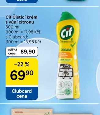 Cif Čisticí krém