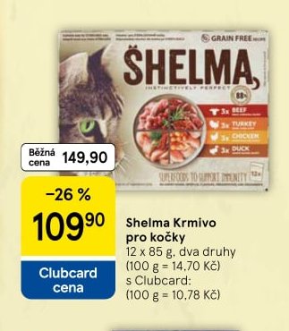 Shelma Krmivo pro kočky