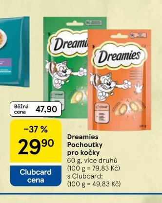Dreamies Pochoutky pro kočky