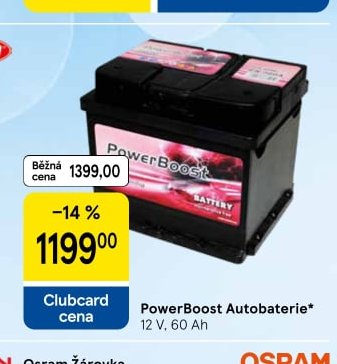 PowerBoost Autobaterie