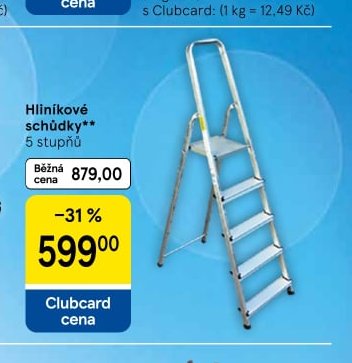 Hliníkové schůdky