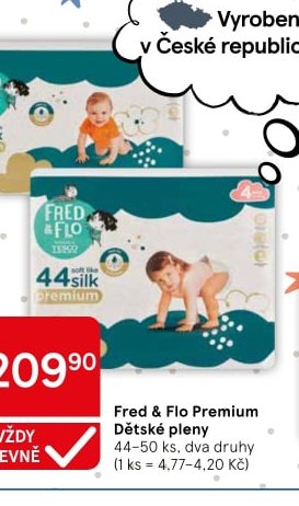 Fred & Flo Premium Dětské pleny