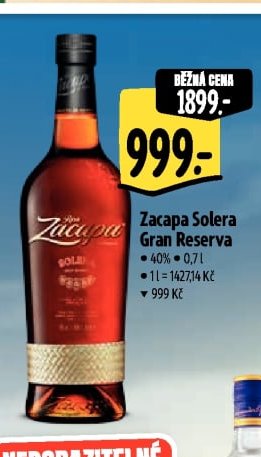 Zacapa Solera Gran Reserva
