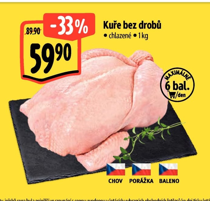Kuře bez drobů